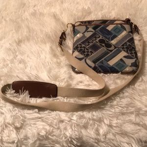 Patchwork Coach Swingpack purse